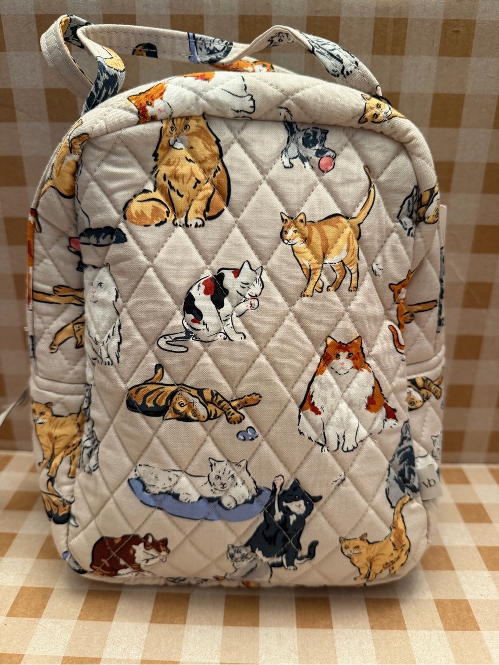 Vera Bradley A Cat's Life Insulated Lunch Bag Will Receive Exactly As Pict NWT